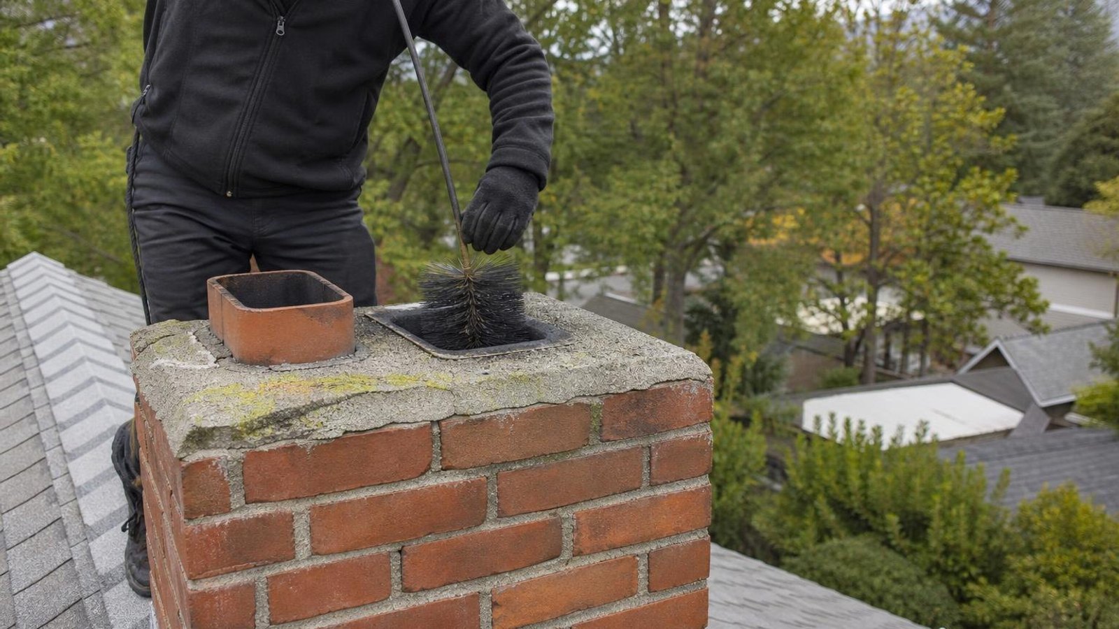 Practical chimney sweep & inspection in Menlo Park